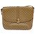Céline Borsa a Spalla in Tela Macadam CELINE PVC Beige Oro Auth BA6373 D'oro - vista 13