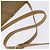 Céline Borsa a Spalla in Tela Macadam CELINE PVC Beige Oro Auth BA6373 D'oro - vista 7