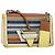 Borsa a Spalla LOEWE Barcelona in Pelle Gialla Argento Autentica 128170V Giallo