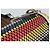 Borsa a Spalla LOEWE Barcelona in Pelle Gialla Argento Autentica 128170V Giallo - vista 10