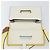 Borsa a Spalla LOEWE Barcelona in Pelle Gialla Argento Autentica 128170V Giallo - vista 19