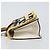 Borsa a Spalla LOEWE Barcelona in Pelle Gialla Argento Autentica 128170V Giallo - vista 4