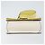 Borsa a Spalla LOEWE Barcelona in Pelle Gialla Argento Autentica 128170V Giallo - vista 5