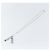 Collana Christian Dior metallo Argento Auth bs29694 - vista 10