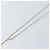 Collana Christian Dior metallo Argento Auth bs29694 - vista 12
