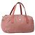 PRADA Borsa a mano in nylon rosa argento Auth hk3055
