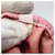 PRADA Borsa a mano in nylon rosa argento Auth hk3055 - vista 12
