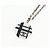 Collana CHANEL metallo Argento CC Auth 130689M - vista 4