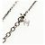 Collana CHANEL metallo Argento CC Auth 130689M - vista 7