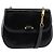 BALLY Borsa a Spalla in Pelle Nera e Oro Auth BA6151 Nero D'oro