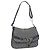 Borsa a Spalla in Tela Trotter Christian Dior Blu Navy Argento Auth ki6178