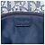 Borsa a Spalla in Tela Trotter Christian Dior Blu Navy Argento Auth ki6178 - vista 19