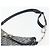 Borsa a Spalla in Tela Trotter Christian Dior Blu Navy Argento Auth ki6178 - vista 8