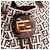 FENDI Zucchino Canvas Tote Bag Weiß Braun Auth 146551V - Ansicht 18