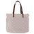 FENDI Zucchino Canvas Tote Bag Weiß Braun Auth 146551V - Ansicht 2