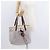 FENDI Zucchino Canvas Tote Bag Weiß Braun Auth 146551V - Ansicht 24