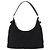 Borsa a Spalla Vala in Nylon Nero e Argento di Salvatore Ferragamo Auth ka686 - vista 13