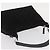 Borsa a Spalla Vala in Nylon Nero e Argento di Salvatore Ferragamo Auth ka686 - vista 6