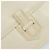 Borsa a Spalla in Pelle Bianca SAINT LAURENT Auth ka743 Bianco - vista 17