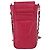 CHANEL Bolsa de Ombro Choco Bar em Couro Rosa Prata com Corrente e CC Auth BA8714 - vista 2
