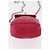 CHANEL Bolsa de Ombro Choco Bar em Couro Rosa Prata com Corrente e CC Auth BA8714 - vista 6