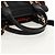 Chloé Borsa a mano in pelle Chloe Alice 2 in 1 Nero Oro Auth BA8652V D'oro - vista 7