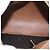 Borsa a spalla in tela a nido d'ape PVC Christian Dior nera marrone oro Auth ka647 - vista 12