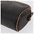 Borsa a spalla in tela a nido d'ape PVC Christian Dior nera marrone oro Auth ka647 - vista 15