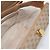 Gucci Borsa a Spalla Micro GG Supreme PVC Beige Oro 001 20 1368 Auth 156987 D'oro - vista 18