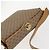 Gucci Borsa a Spalla Micro GG Supreme PVC Beige Oro 001 20 1368 Auth 156987 D'oro - vista 6