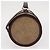 CHANEL Handtasche aus beschichtetem Canvas Beige Silber CC Auth bs31502 - Ansicht 3