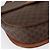 Céline Borsa a mano in tela Macadam CELINE in pelle PVC marrone oro Auth 157765 D'oro - vista 14