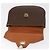 Céline Borsa a mano in tela Macadam CELINE in pelle PVC marrone oro Auth 157765 D'oro - vista 19