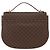 Céline Borsa a mano in tela Macadam CELINE in pelle PVC marrone oro Auth 157765 D'oro - vista 2
