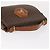 Céline Borsa a mano in tela Macadam CELINE in pelle PVC marrone oro Auth 157765 D'oro - vista 6
