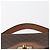 Céline Borsa a mano in tela Macadam CELINE in pelle PVC marrone oro Auth 157765 D'oro - vista 8