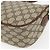 Borsa Sherry Line GG Supreme Web di GUCCI in PVC beige e oro 001 58 6177 Auth 157107 D'oro - vista 15