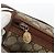 Borsa Sherry Line GG Supreme Web di GUCCI in PVC beige e oro 001 58 6177 Auth 157107 D'oro - vista 17
