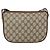 Borsa Sherry Line GG Supreme Web di GUCCI in PVC beige e oro 001 58 6177 Auth 157107 D'oro - vista 2