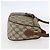 Borsa Sherry Line GG Supreme Web di GUCCI in PVC beige e oro 001 58 6177 Auth 157107 D'oro - vista 4
