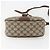 Borsa Sherry Line GG Supreme Web di GUCCI in PVC beige e oro 001 58 6177 Auth 157107 D'oro - vista 5