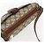 Borsa Sherry Line GG Supreme Web di GUCCI in PVC beige e oro 001 58 6177 Auth 157107 D'oro - vista 6