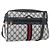 Borsa a Spalla Gucci GG Supreme Sherry Line PVC Navy Gold Auth ka697 D'oro Blu navy