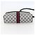 Borsa a Spalla Gucci GG Supreme Sherry Line PVC Navy Gold Auth ka697 D'oro Blu navy - vista 9
