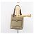 Borsa tote Gucci GG Supreme Web Sherry Line in PVC beige e rosso 39 02 003 Auth BA8627 - vista 21