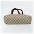Borsa tote Gucci GG Supreme Web Sherry Line in PVC beige e rosso 39 02 003 Auth BA8627 - vista 9