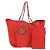 Borsa Tote Camelia a Catena CHANEL Pelle Caviar Rossa Argento CC Auth 142099V Rosso