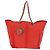 Borsa Tote Camelia a Catena CHANEL Pelle Caviar Rossa Argento CC Auth 142099V Rosso - vista 2