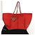 Borsa Tote Camelia a Catena CHANEL Pelle Caviar Rossa Argento CC Auth 142099V Rosso - vista 27