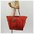 Borsa Tote Camelia a Catena CHANEL Pelle Caviar Rossa Argento CC Auth 142099V Rosso - vista 28